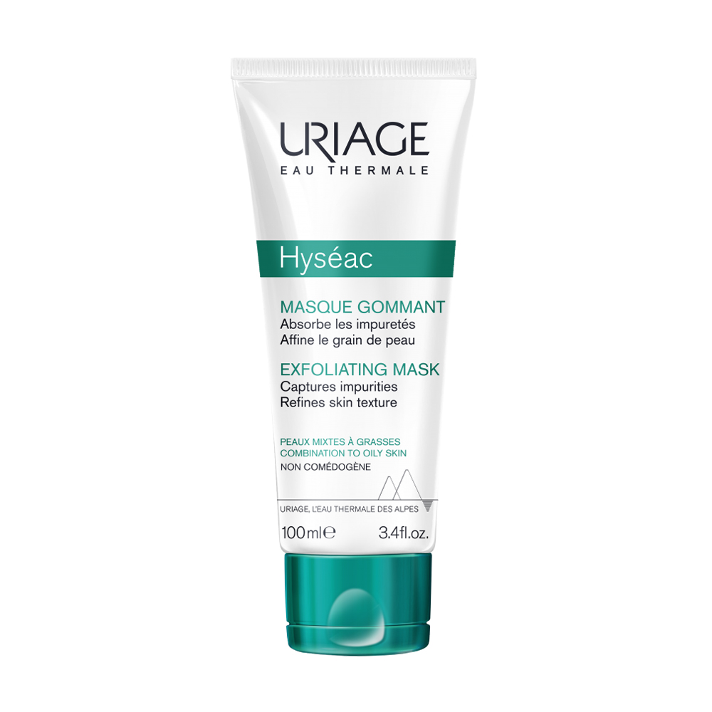 Відлущувальна маска для обличчя Uriage Combination Mask для комбінованої та жирної шкіри, 100 мл